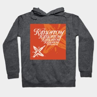 Tomorrow logo vector art design Hoodie